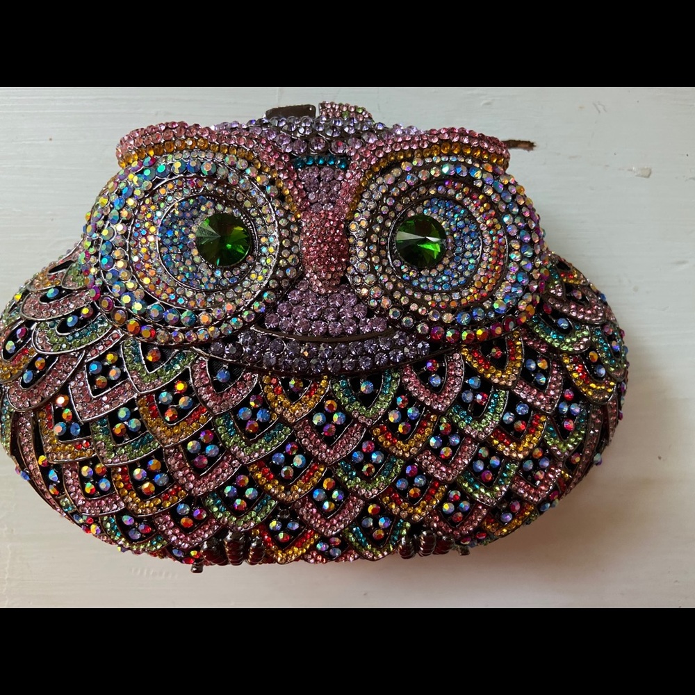 Swarovski Owl Clutch